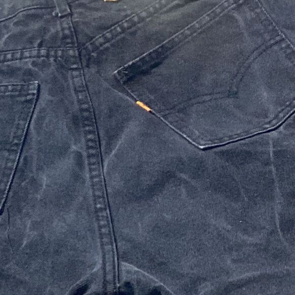 VG 80s Levi’s 550 Orange Tab International Jeans 💯 Cotton Shorts Jeans Sz WL 32 - Picture 15 of 16